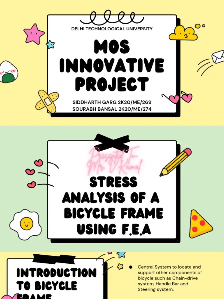 Stress Analysis Of Bicycle Frame Using FEA | Download Free PDF ...