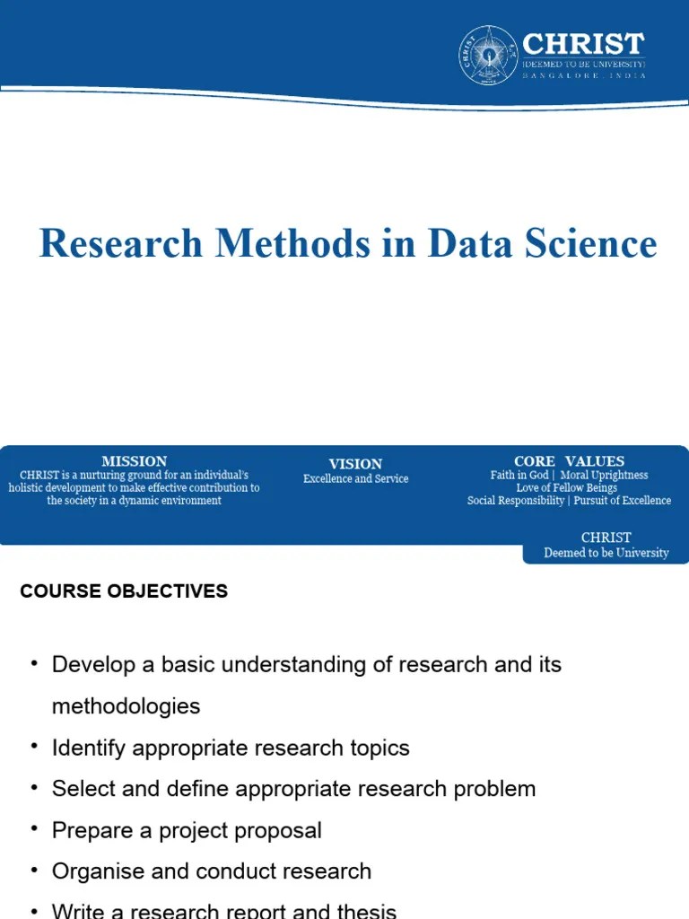 Research Methods - Unit 1 - Part 1.0 - 28.7.2023 | PDF | Sampling ...