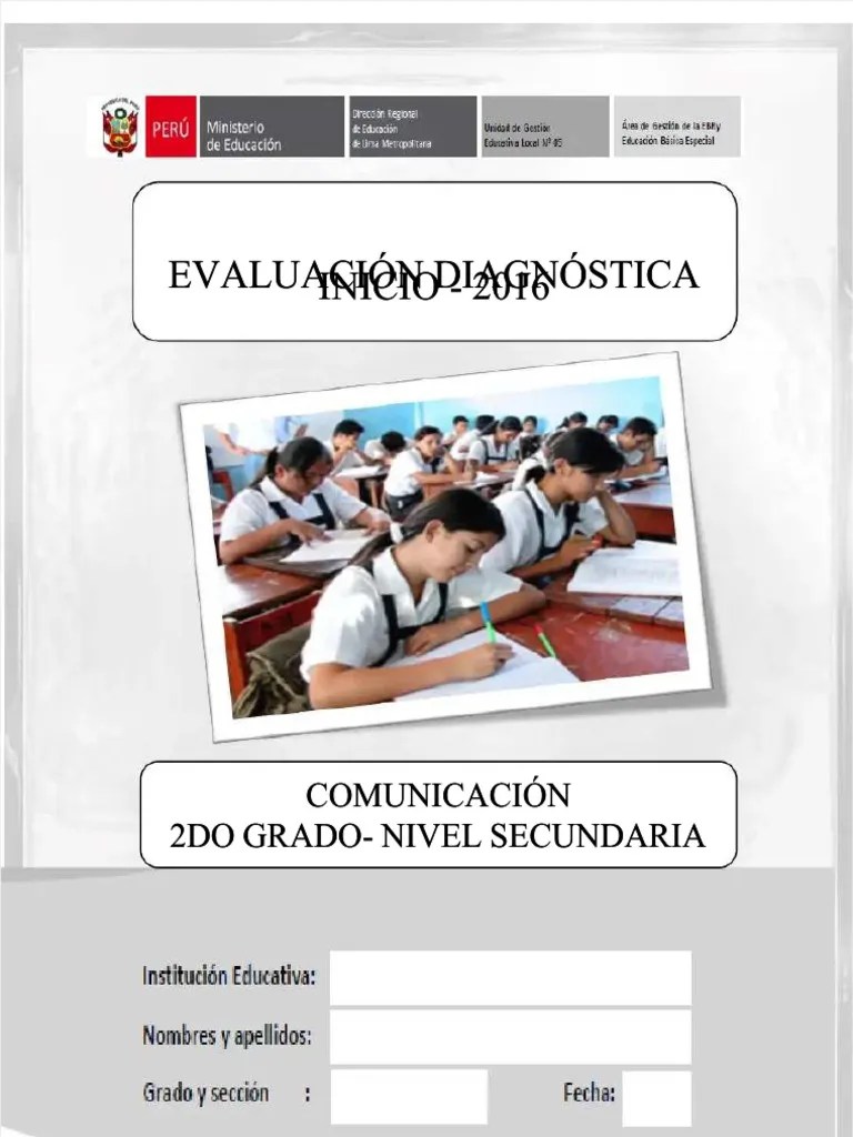 Pdf-evaluacion-diagnostica-comunicacion-2-grado_compress | PDF | Tigre | Felidae