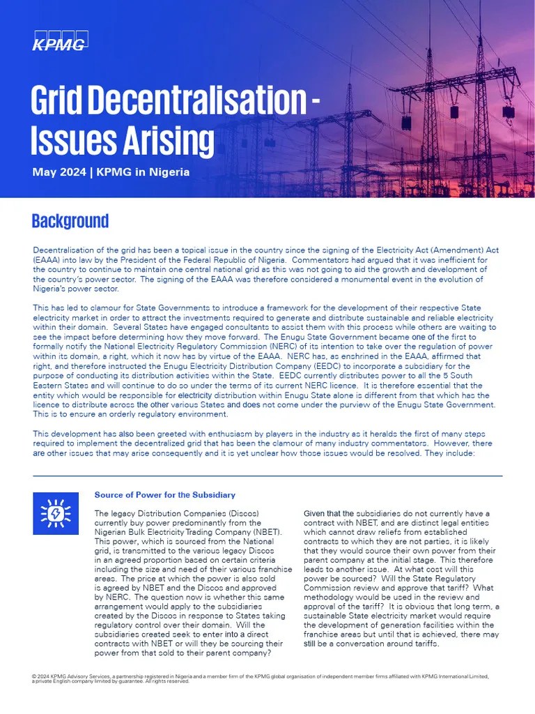 Grid Decentralization Article | PDF | Taxes | Value Added Tax