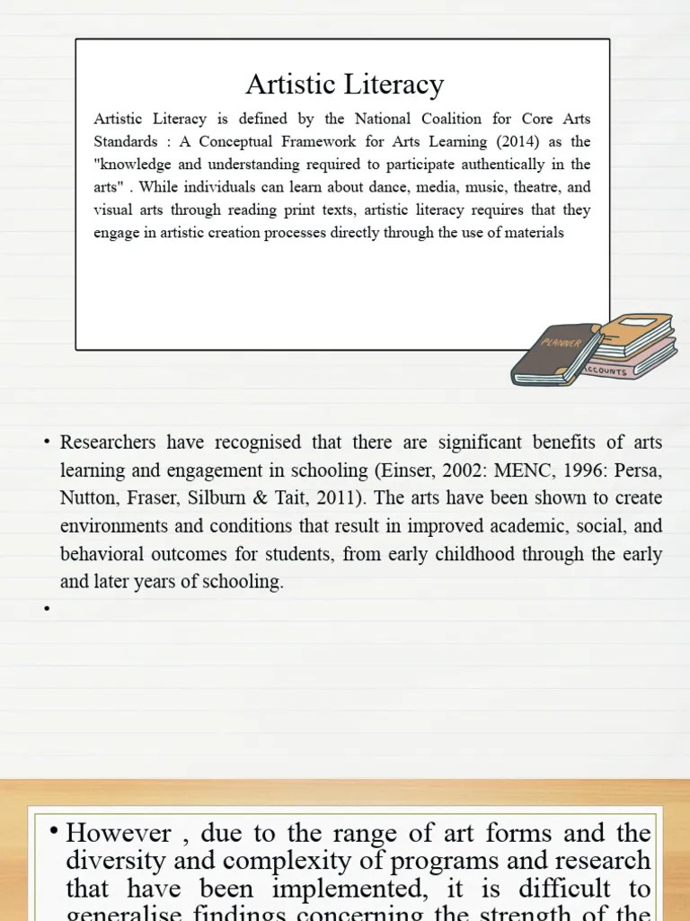 Artistic And Creative Literacy | PDF | Literacy | Experience