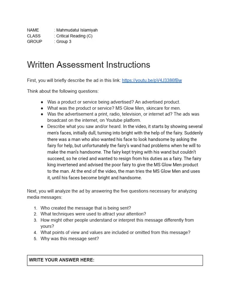 Prompt 1 - Visual Rhetoric | Download Free PDF | Mass Media | Communication