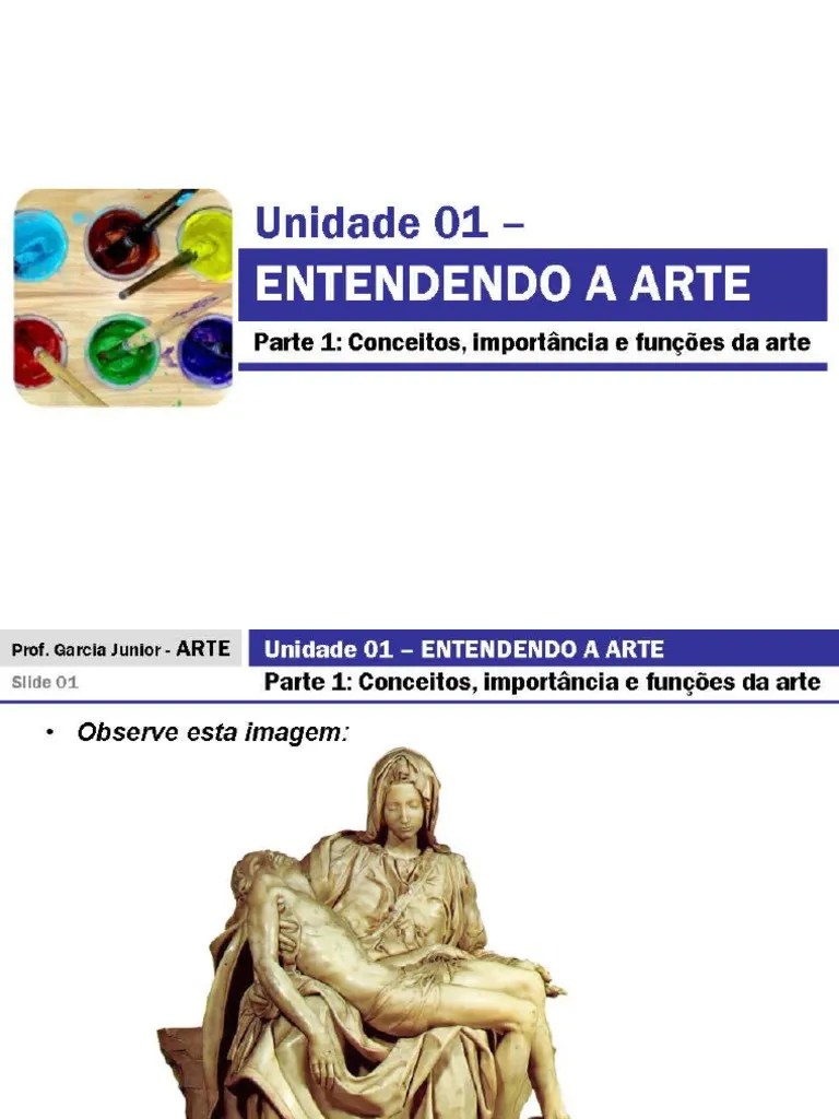 Aprendendo A Arte - Conceitos, Importância E Funções Da Arte | PDF