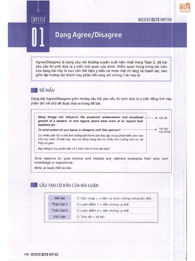 Agree - Disagree Ielts Wrting Task 2 | PDF