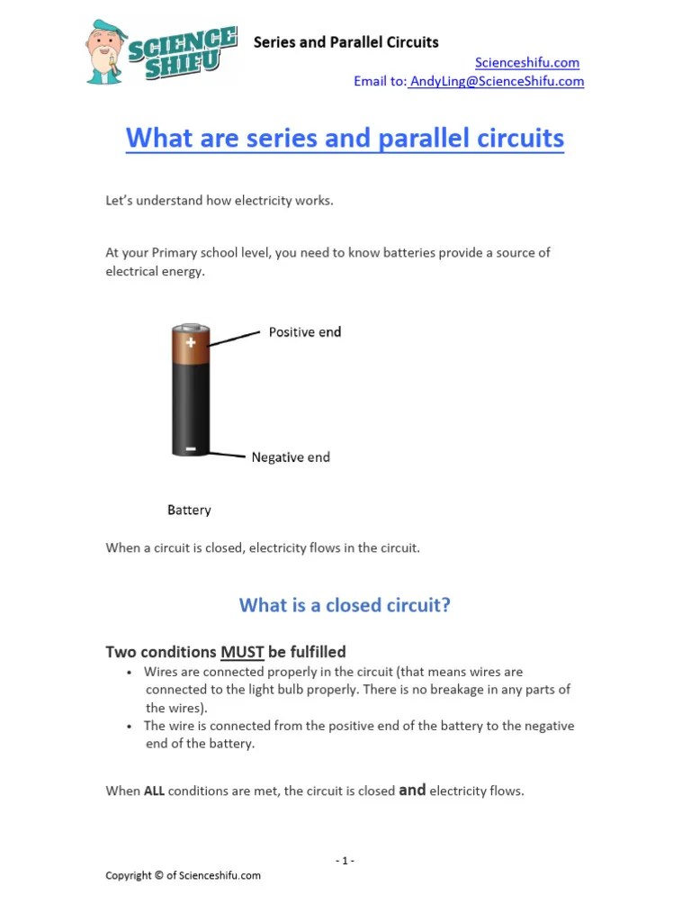 Ch 2 Electrical Circuit Anlysis Part 1 Pdf Series And Parallel - 8K Space Photos for Desktop