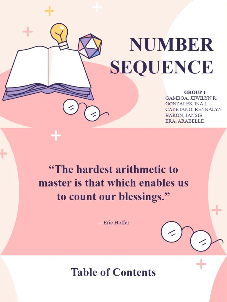 1. Number Sequence Number Theory | Download Free PDF | Mean | Sequence