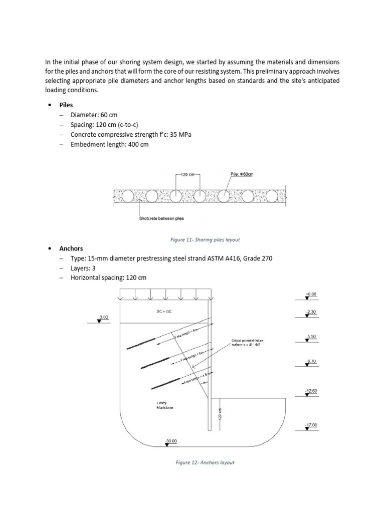 Shoring | PDF | Deep Foundation | Strength Of Materials