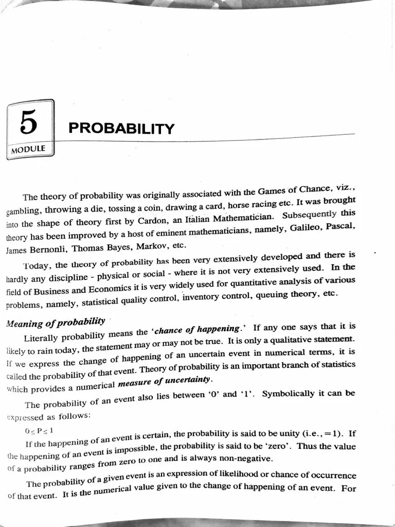 Probability | PDF