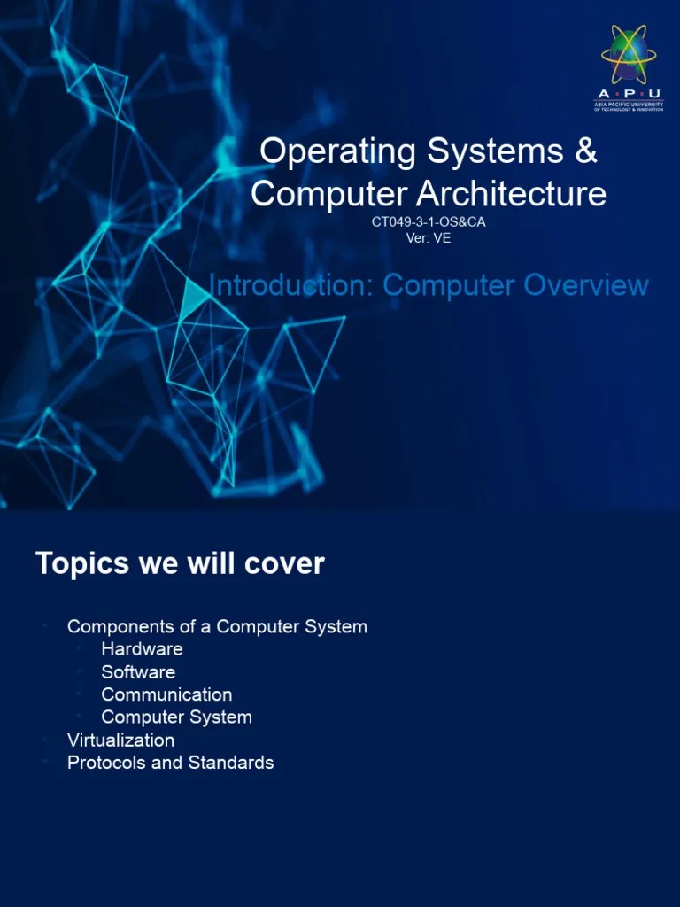 01 Introduction Computer Overview | Download Free PDF | Computer Data ...