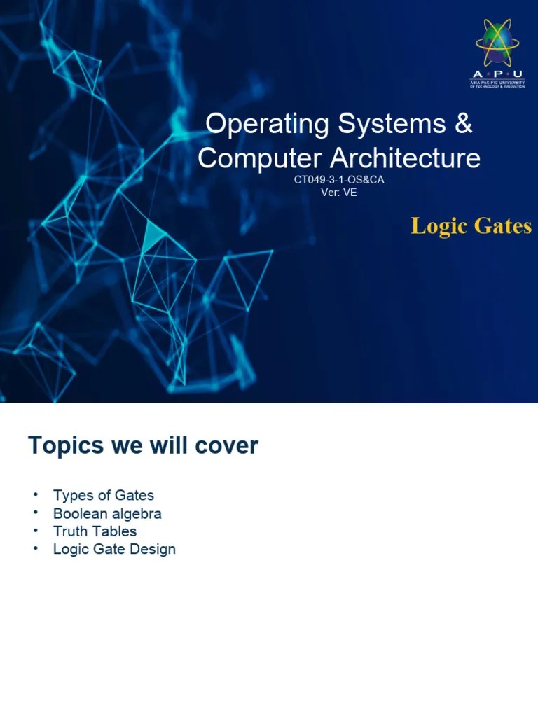 04 Logic Gates | Download Free PDF | Logic Gate | Boolean Algebra