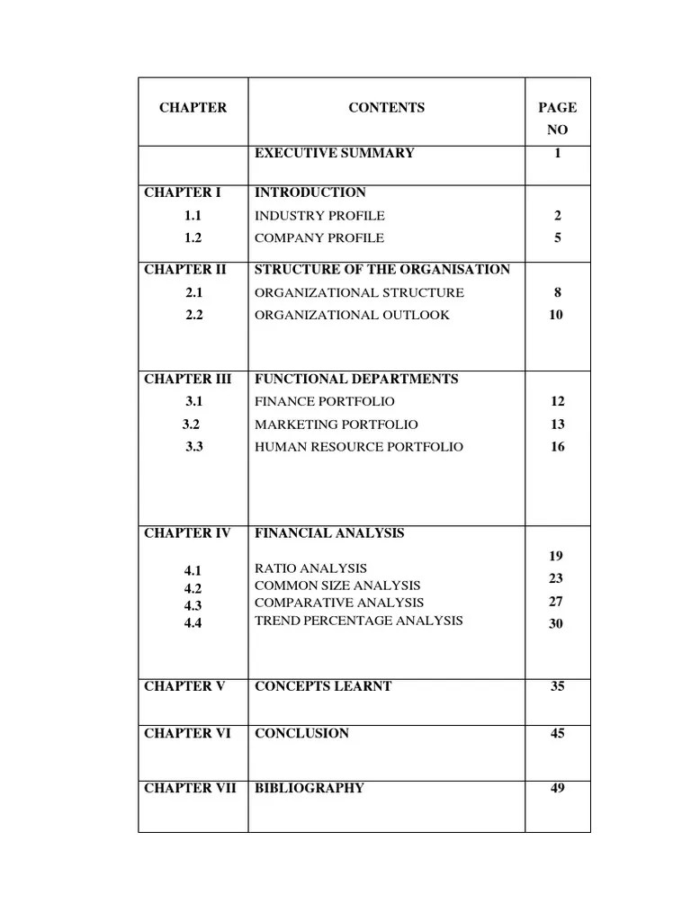 Mba Internship Report Brakes India Pdf Equity Finance Balance