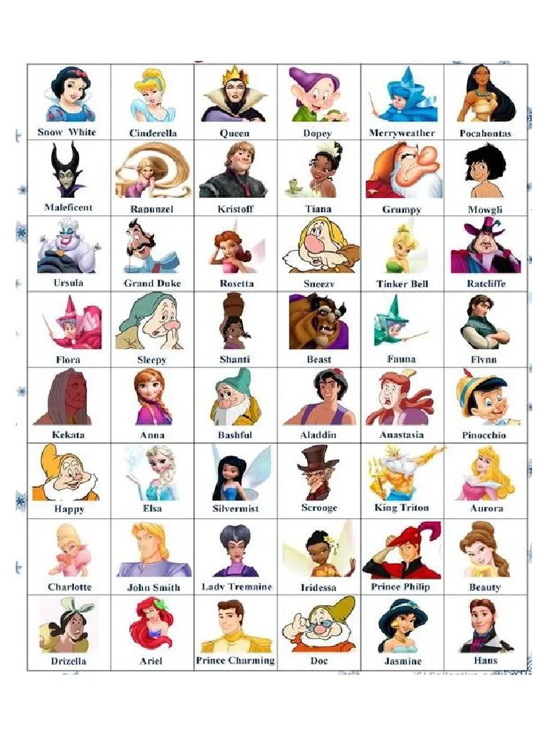Whos Who Disney | PDF
