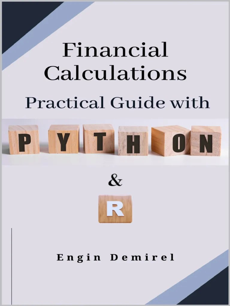 Financial Calculations Practical Guide With Python And R | PDF | Greeks ...
