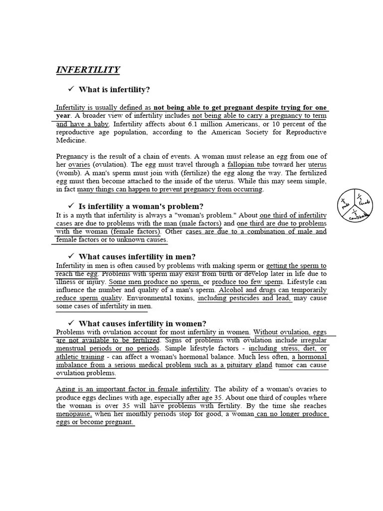 Infertility | PDF | Infertility | In Vitro Fertilisation