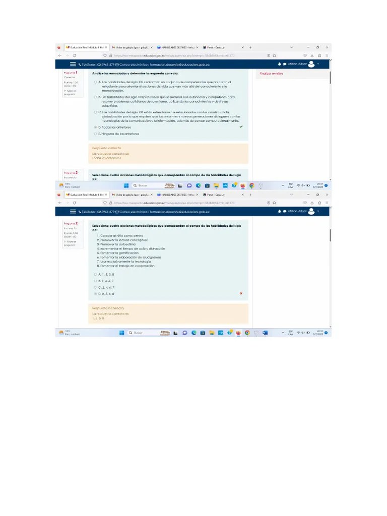 Evaluacion Modulo 4 | PDF