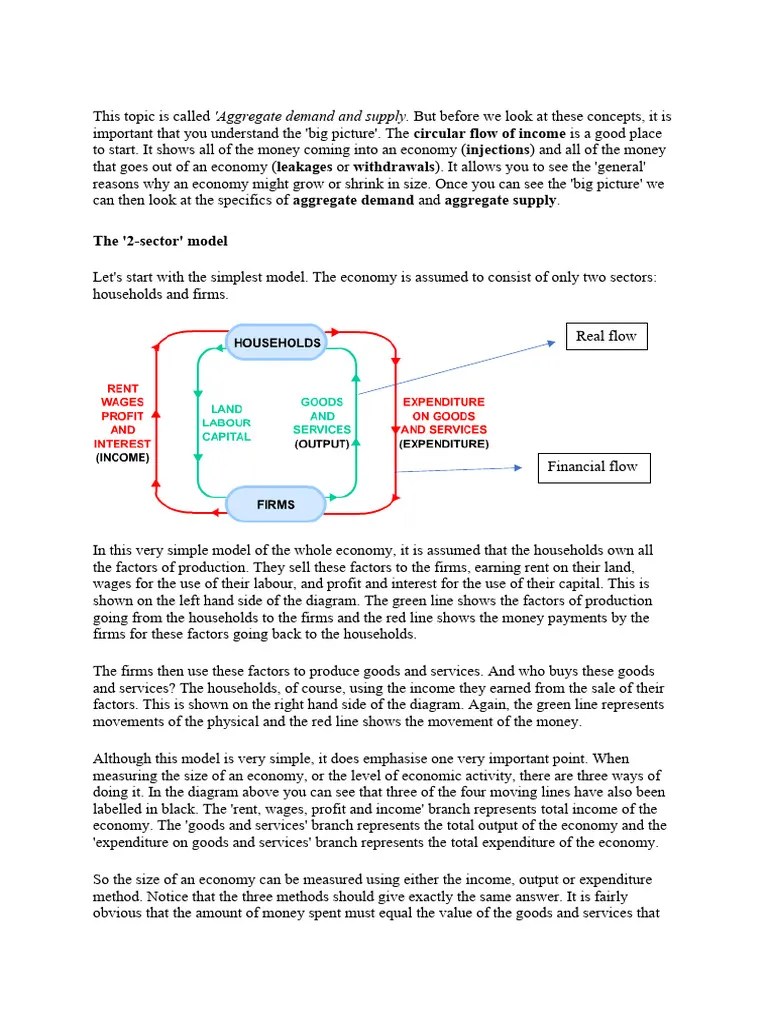Circular+flow+of+income | PDF | Economies | Economics