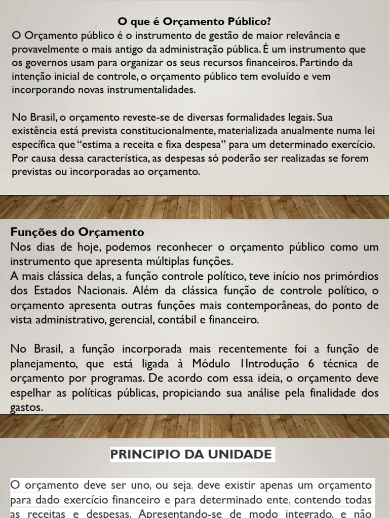 Aula 01 | PDF | Orçamento Governamental | Orçamento