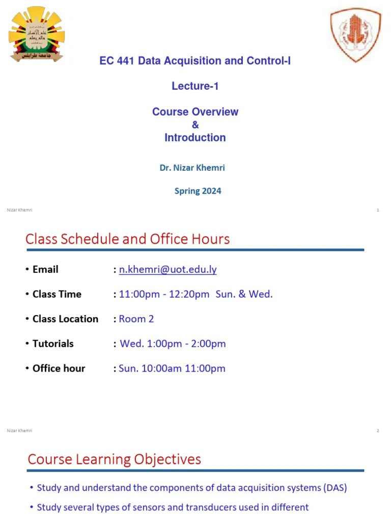 Lecture_1-Introduction | PDF | Analog To Digital Converter | Amplifier