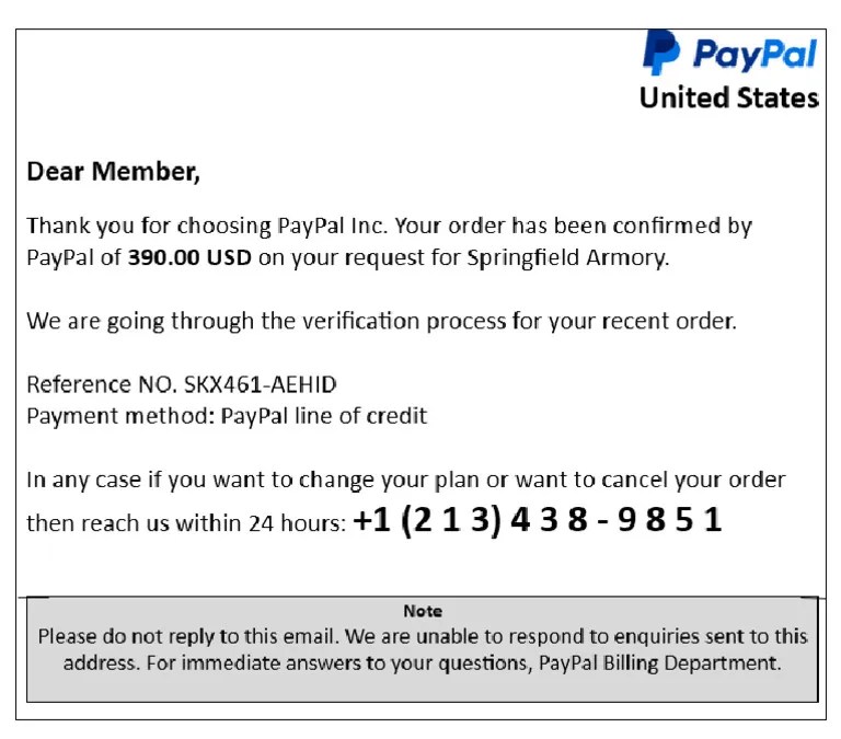 Invoice PayPal | PDF