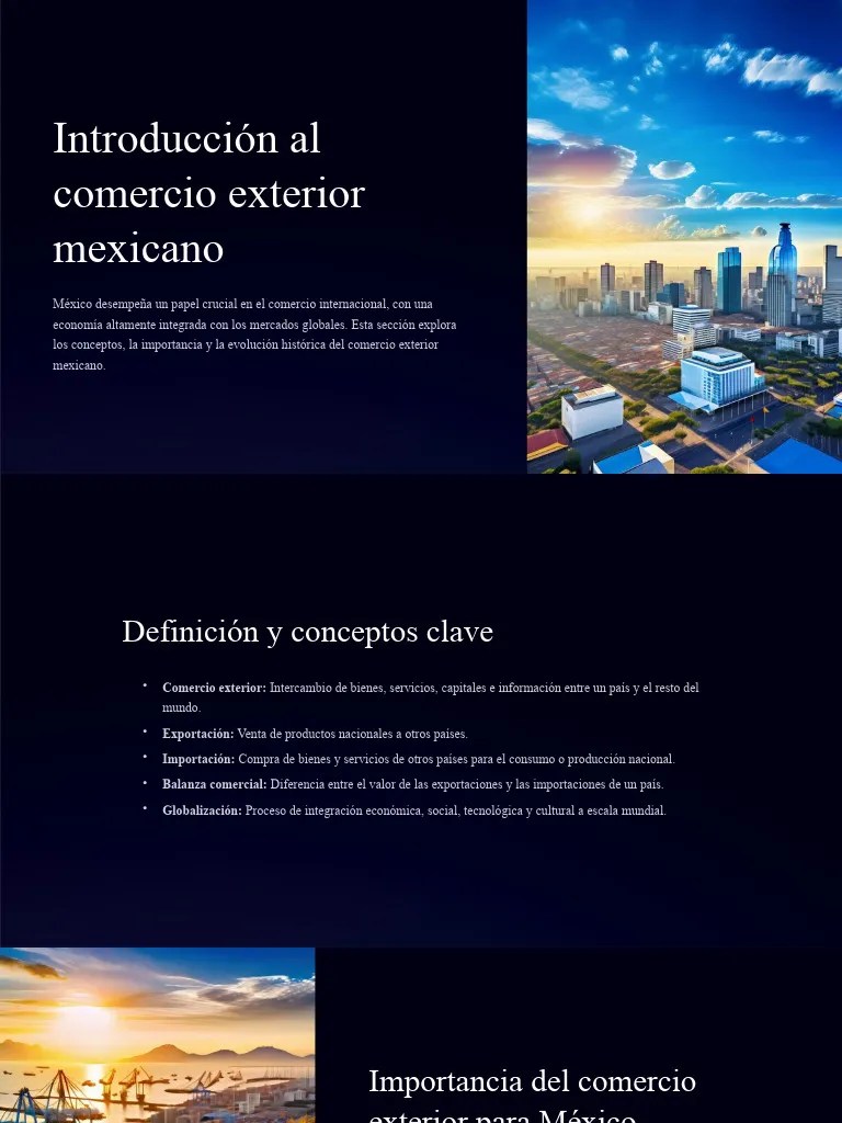 Introduccion Al Comercio Exterior Mexicano | PDF | El Comercio ...