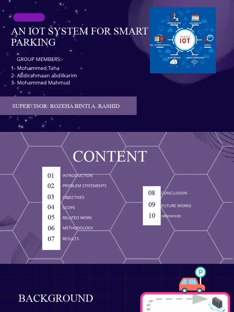 An IOT System For Smart Parking | PDF | Parking | Internet Of Things