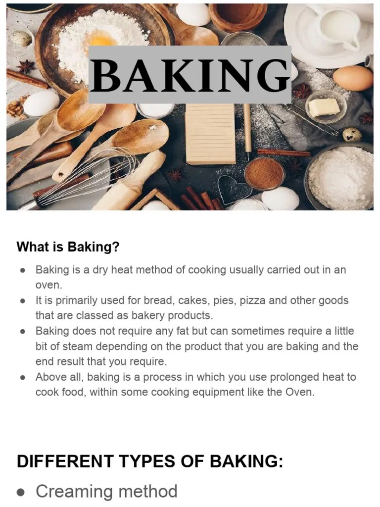 Baking | PDF | Baking | Cakes