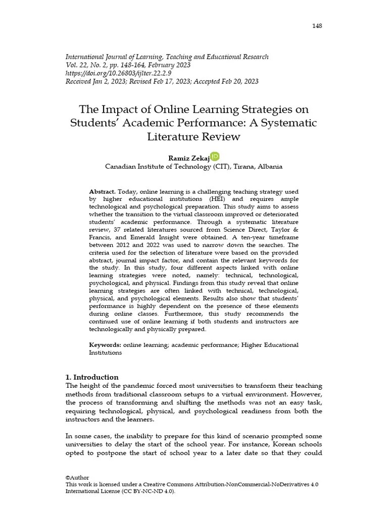 The_Impact_of_Online_Learning_Strategies_on_Studen | Download Free PDF ...