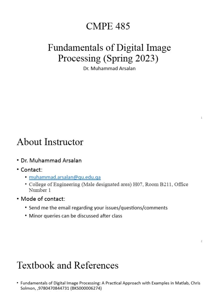 Lecture 1 1 | PDF | Matrix (Mathematics) | Matlab