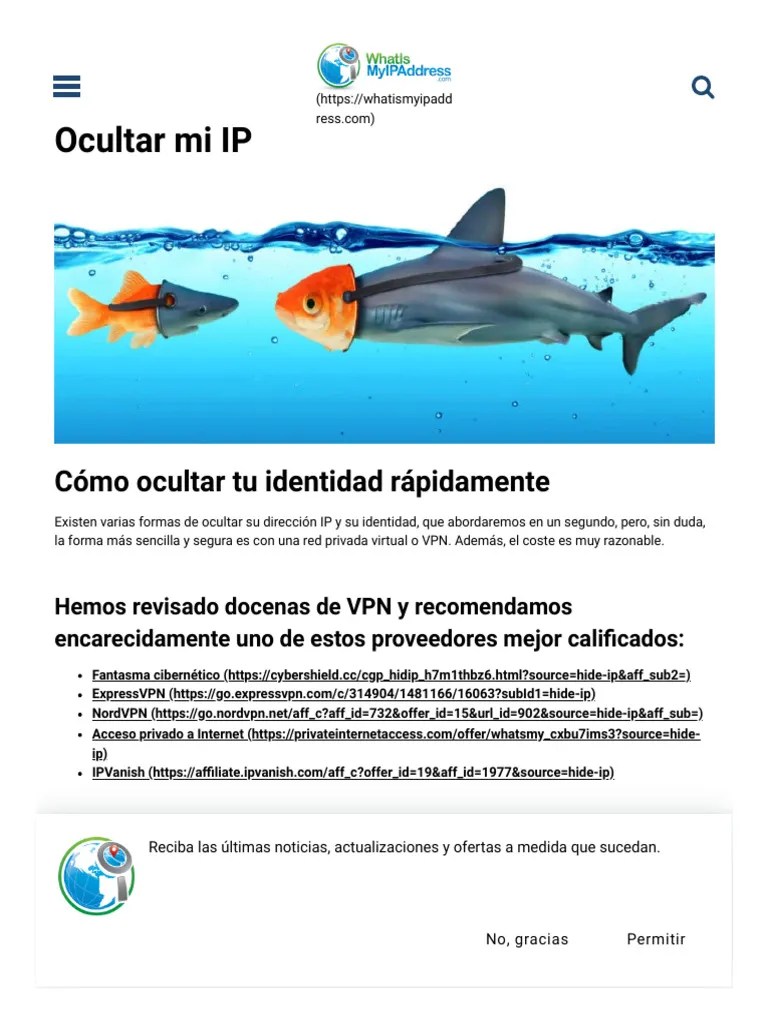 4 Formas Sencillas De Ocultar Mi IP En Línea | PDF | Red Privada Virtual | Servidor Proxy