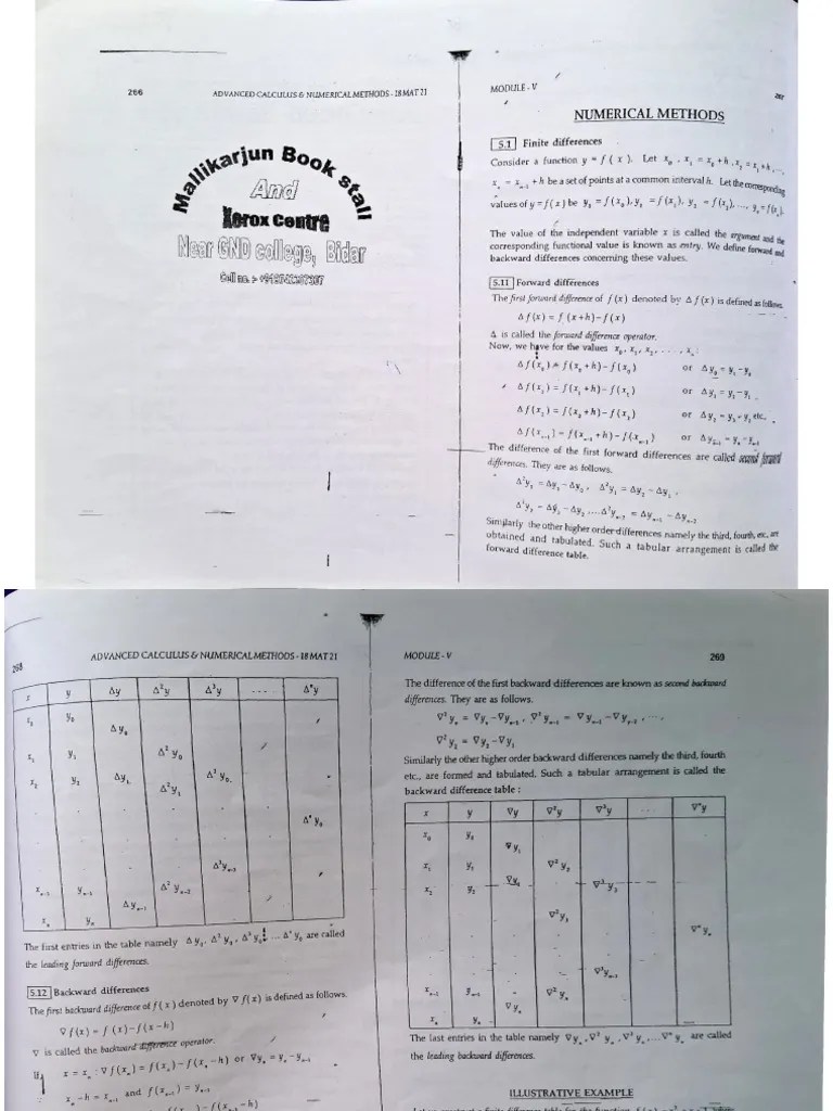 Module-4,Numerical Methods-1 | PDF