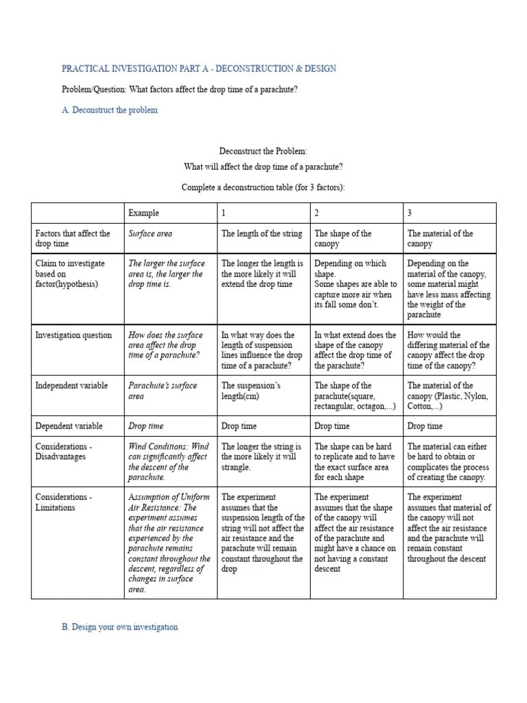 Parachute | PDF | Parachute | Force
