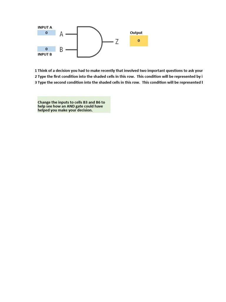 Using Logic Gates | PDF