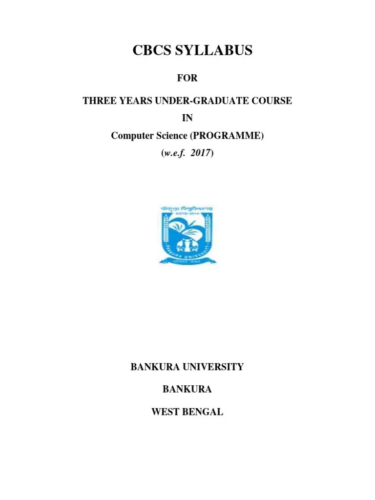 Computer Science Programme | PDF | Method (Computer Programming ...