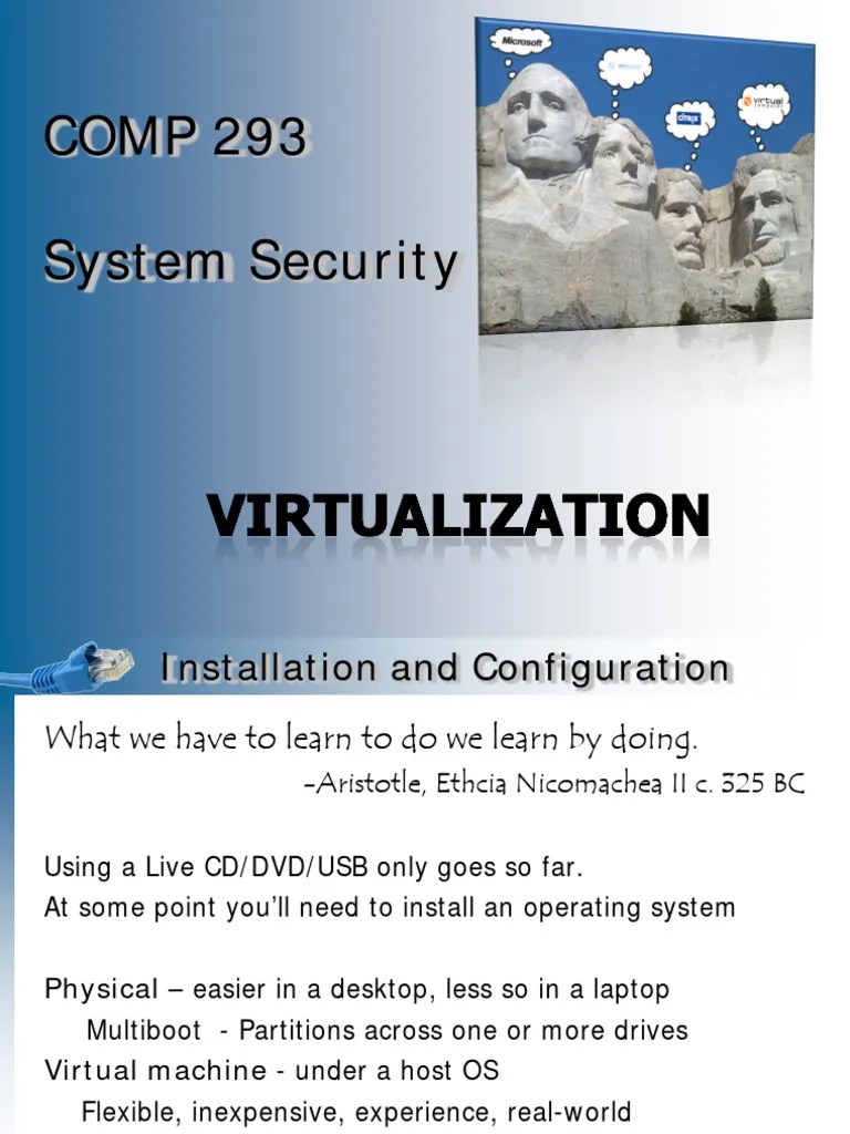 3 Virtualization | PDF | Virtual Machine | Virtualization