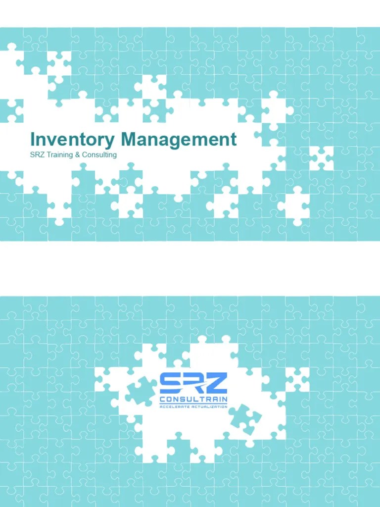 Inventory Management | PDF | Inventory | Business Process