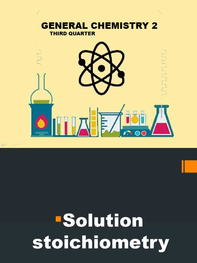 Solution-stoichiometry | PDF