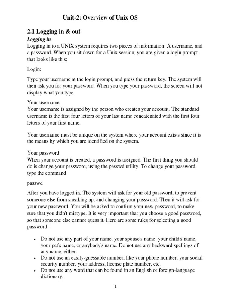 Unit 2 | PDF | Computer File | File System