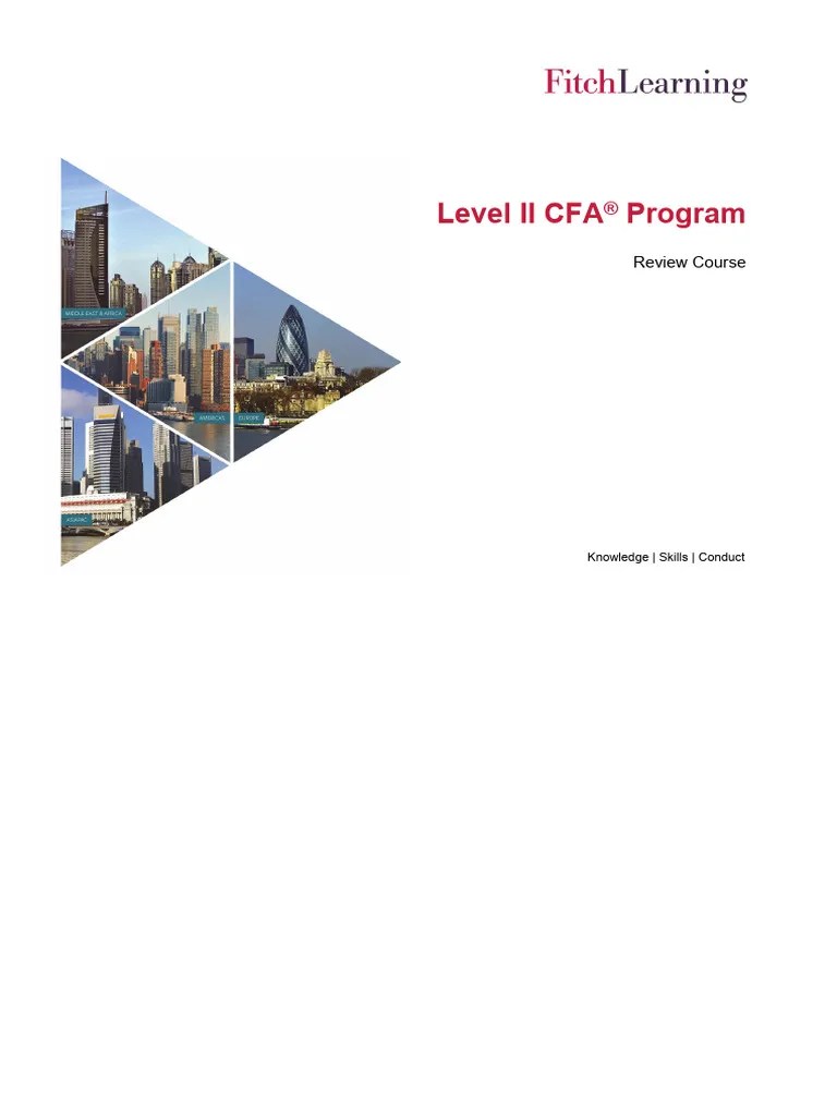 01 CFA L2 Review Slides 2024 | PDF | Economic Growth | Equity (Finance)