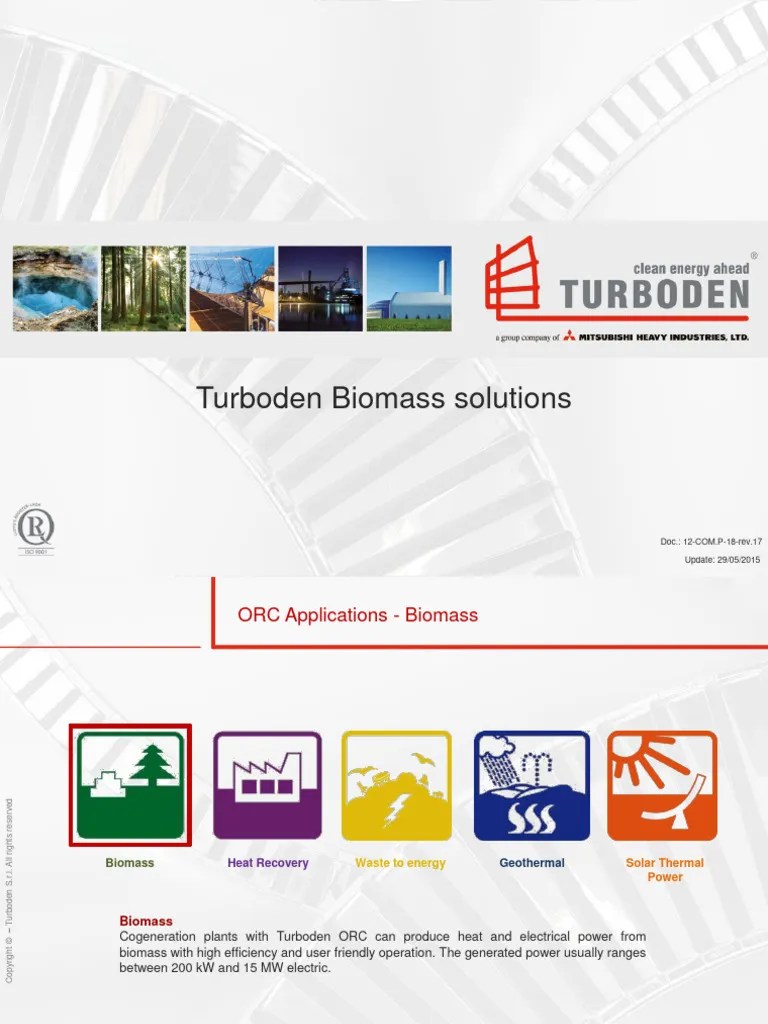 Biomass Presentation - 12-COM.P-18-rev.17 | PDF | Cogeneration ...