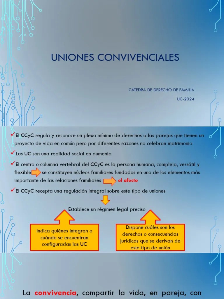MODULO X- UNIONES CONVIVENCIALES | PDF | Unión Civil | Matrimonio