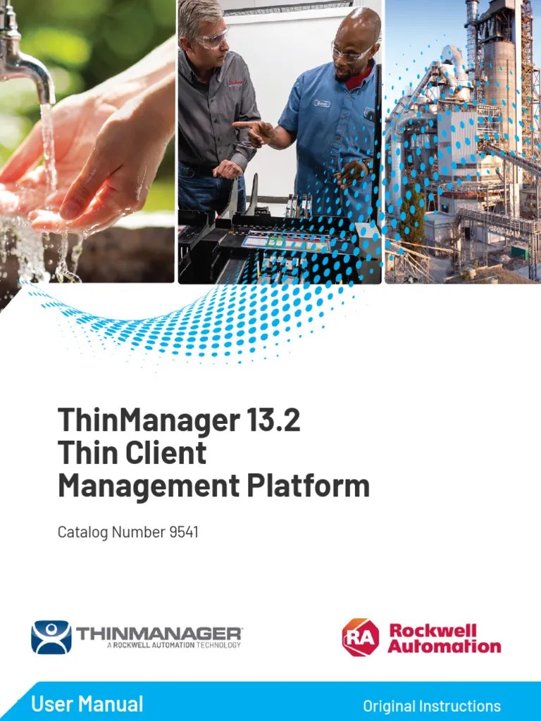 Thinmanager 13.2 Thin Client Management Platform: User Manual | PDF | Remote Desktop Services ...