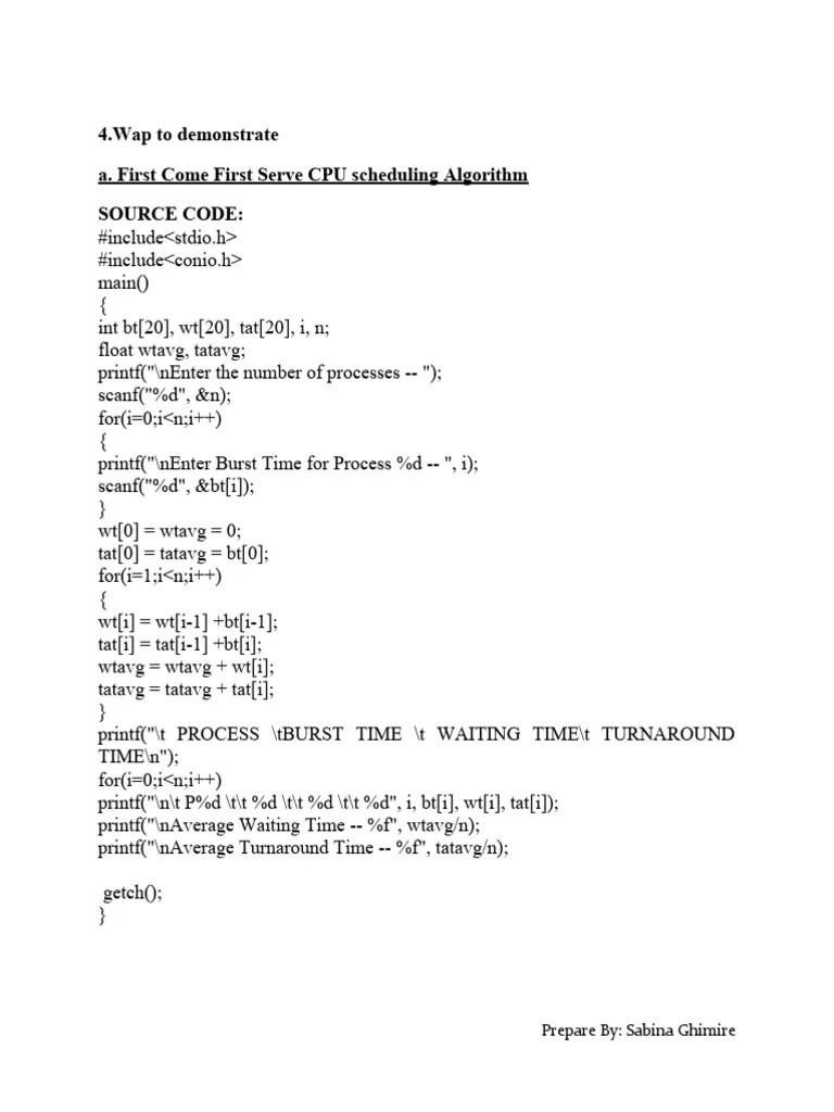 Operating Sys. Lab Report | PDF | Concurrent Computing | Computer ...