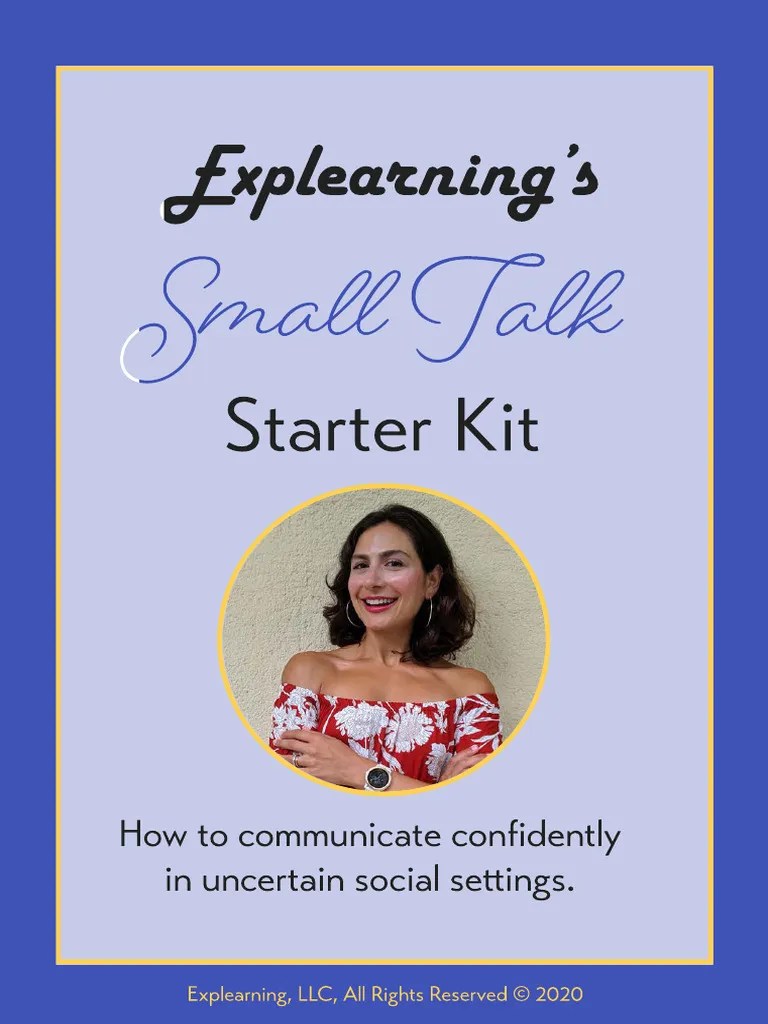 Small Talk Strategies Explearning C | PDF