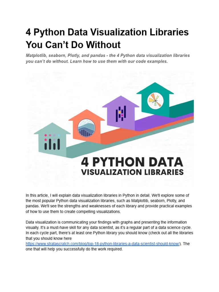 Essential Python Data Visualization Libraries 1687141550 | Download ...