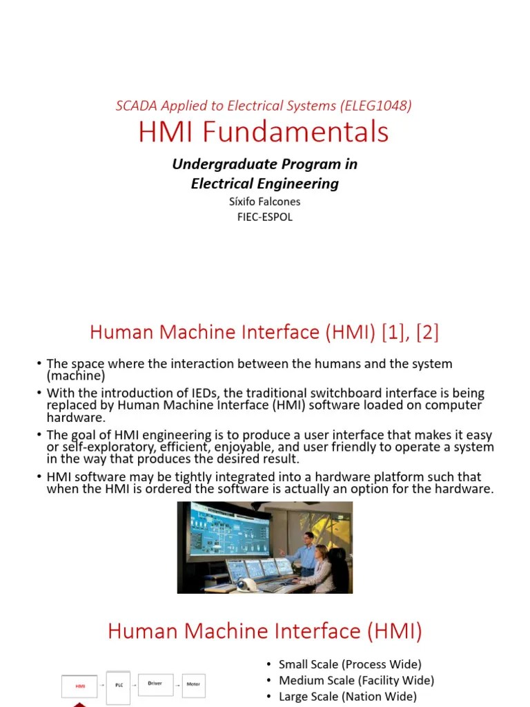 04 SCADA HMI Fundamentals-1 | PDF | User Interface | Computer Hardware