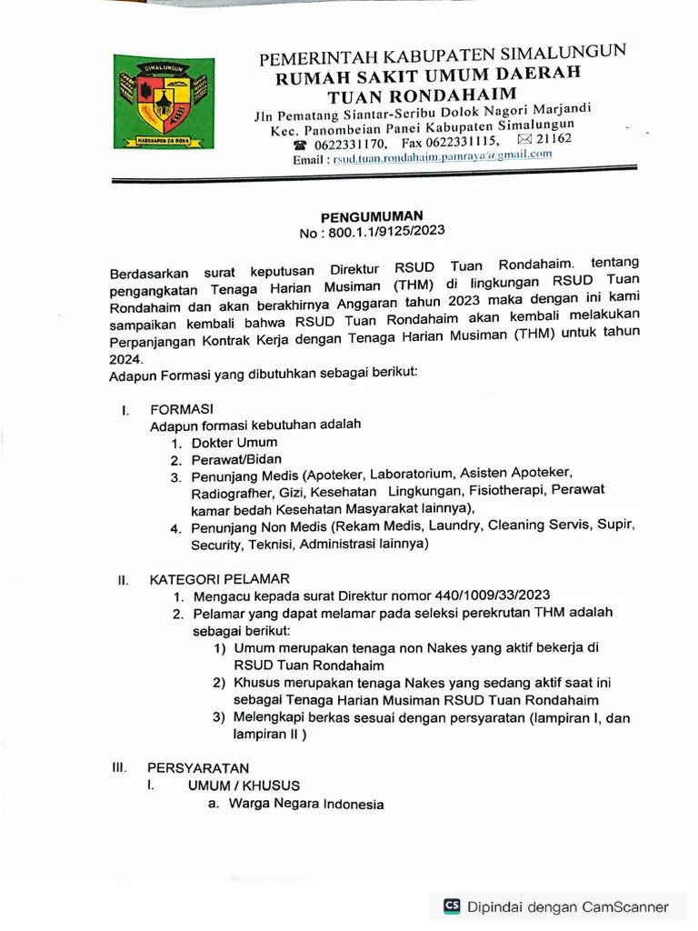 Pengumuman Pdf