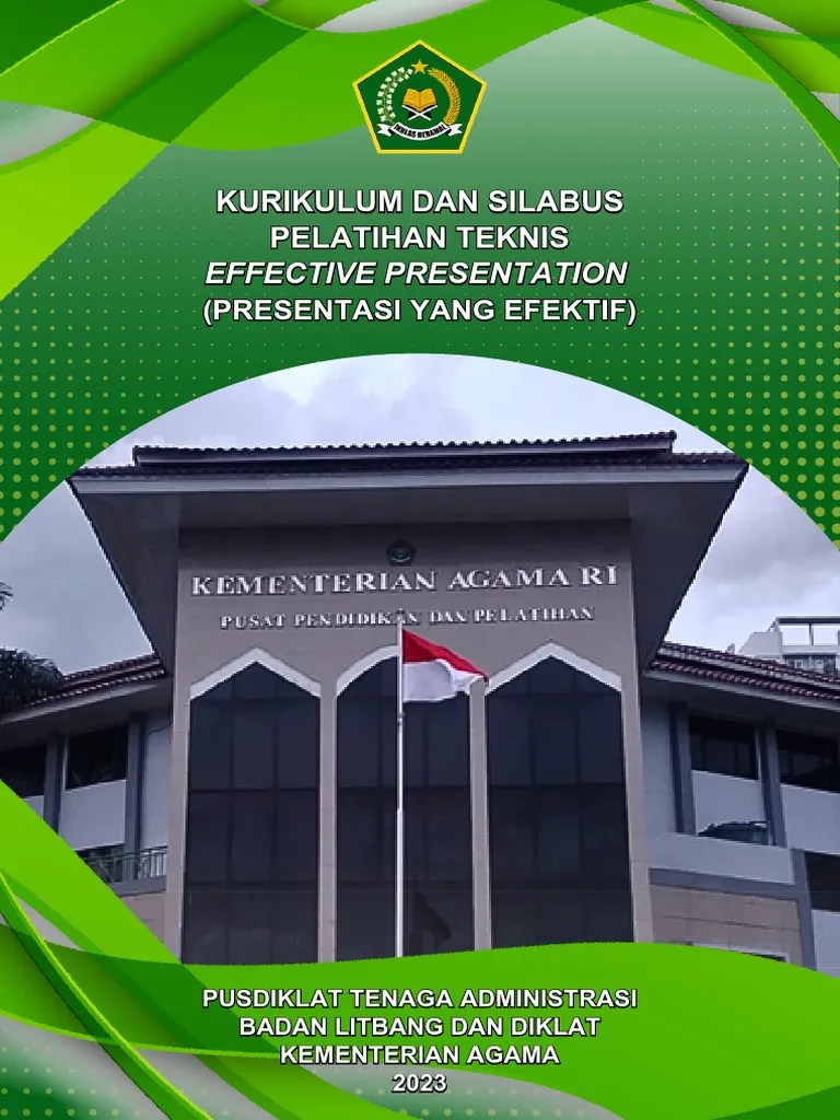 Kurikulum Dan Silabus Pelatihan Teknis Presentasi Yang Efektif X2dfK | PDF