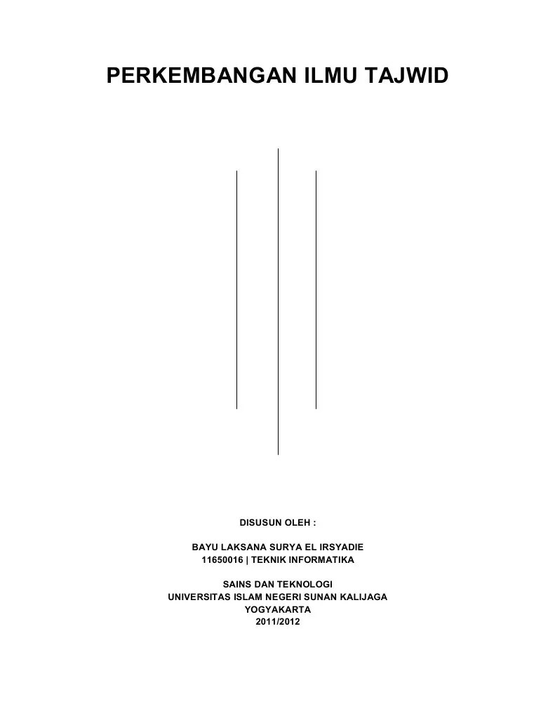 Menerapkan sebuah metode dalam proses belajar mengajar tajwid pada anak kelas iii dan iv di madrasah diniyah awaliyah hidayatul muhajirin. Perkembangan Ilmu Tajwid Pdf
