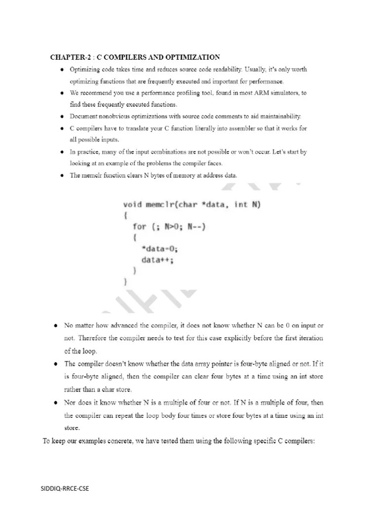 MODULE III - MC | PDF | Integer (Computer Science) | C (Programming ...