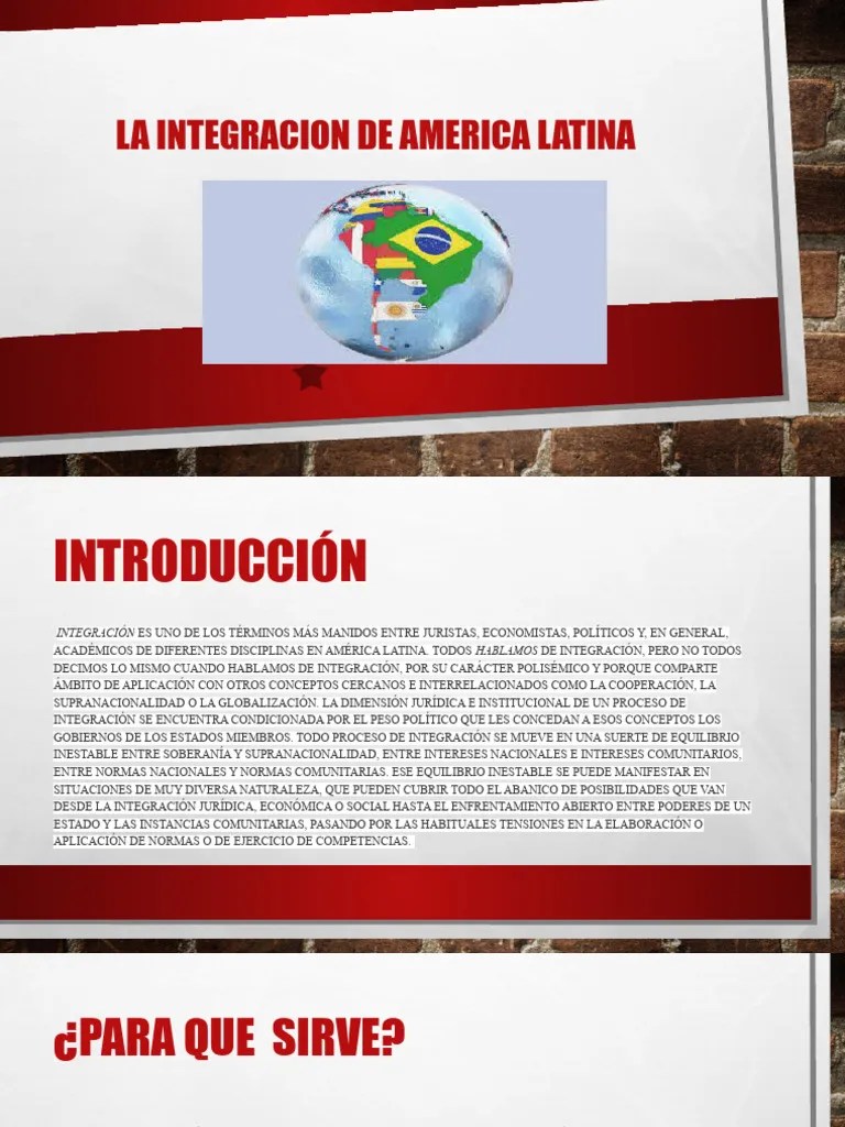 La Integracion De America Latina | Descargar Gratis PDF | Economias